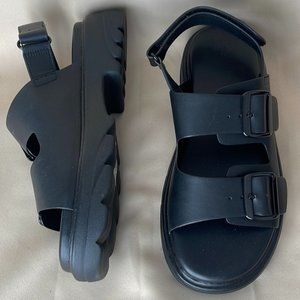 H&M Platform Buckle Sandal, Brand New